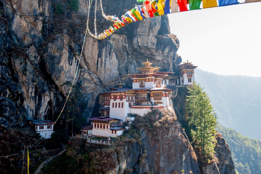 ブータンの主要観光地と世界遺産