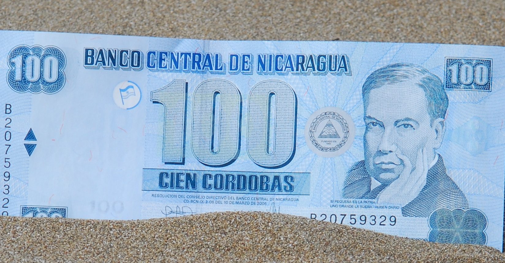 ニカラグアの通貨とチップ