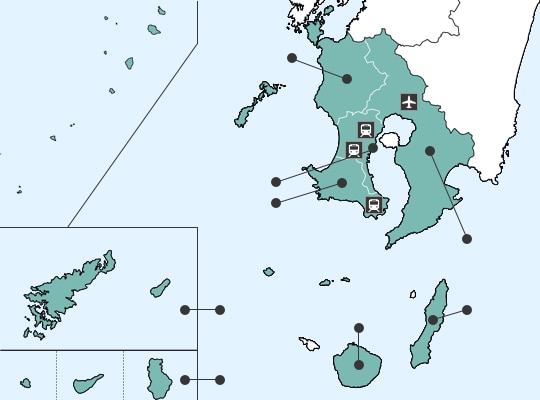 坂之上駅周辺の地図