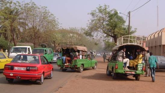 バマコの主な交通手段
