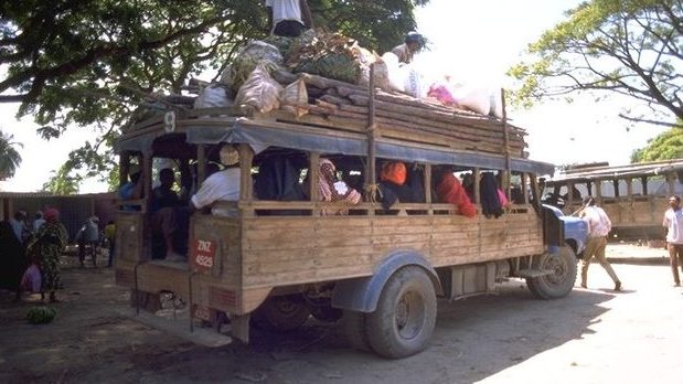 ザンジバルシティの主な交通手段
