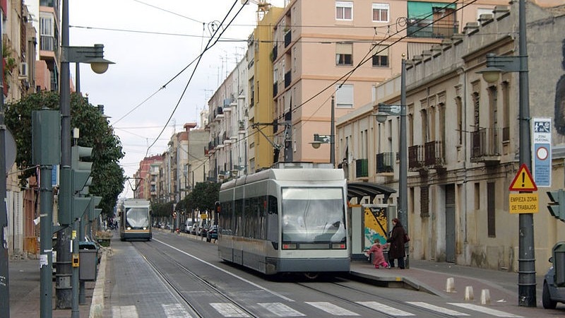 バレンシアの主な交通手段