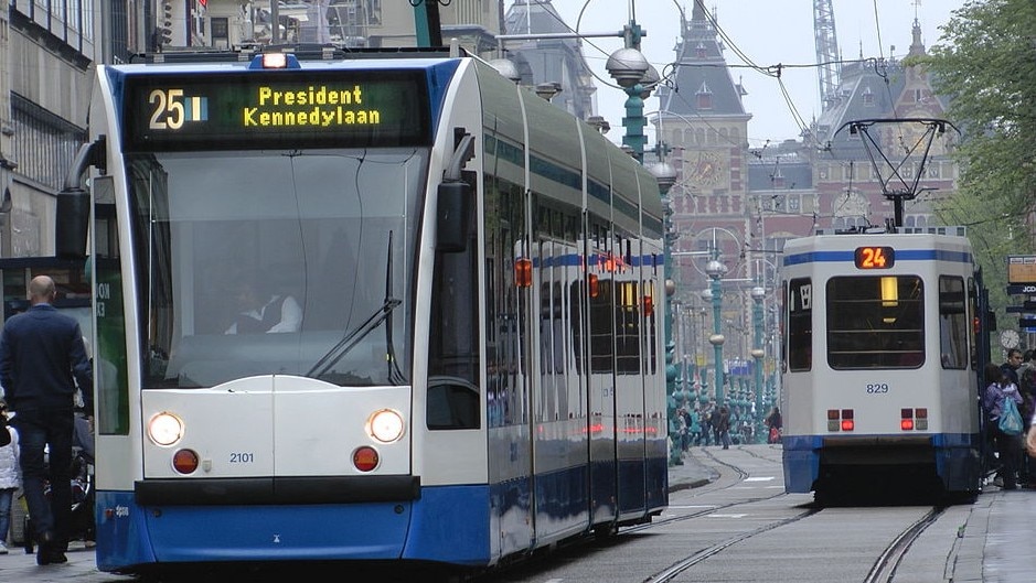 アムステルダムの主な交通手段
