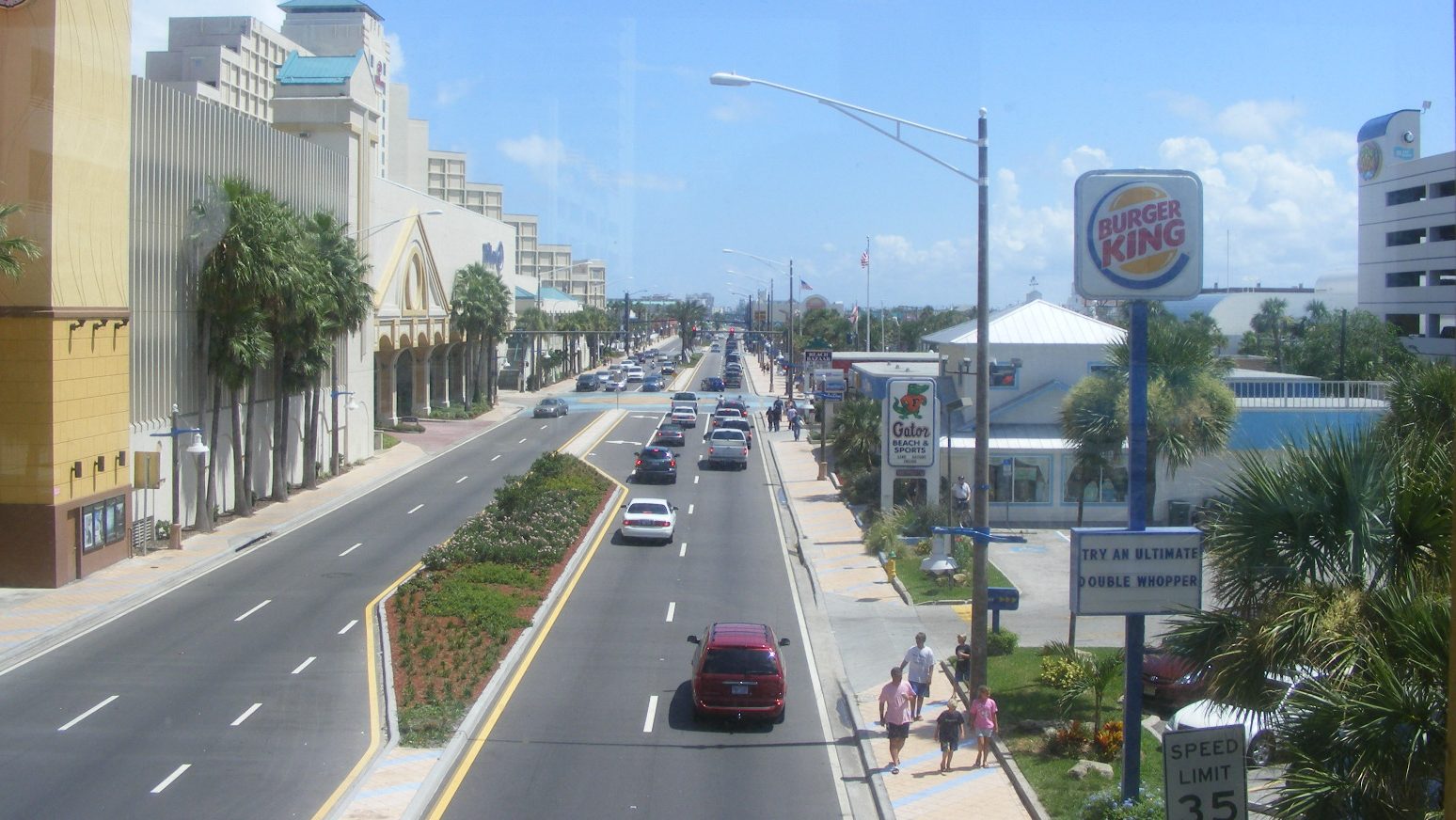 デイトナビーチの主な交通手段