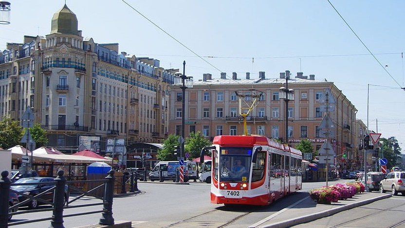 サンクトペテルブルグの主な交通手段