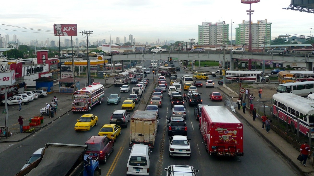 パナマシティの主な交通手段