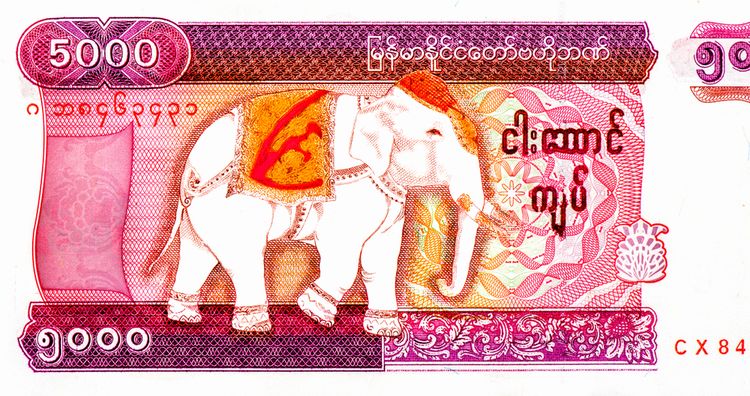 ミャンマーの通貨とチップ