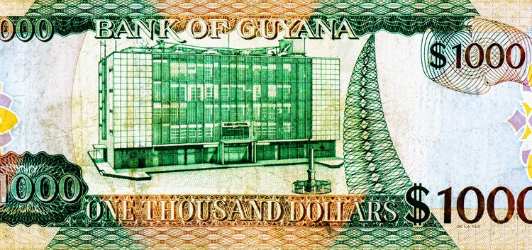 ガイアナの通貨とチップ
