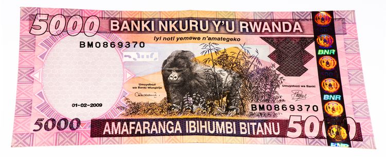 ルワンダの通貨とチップ
