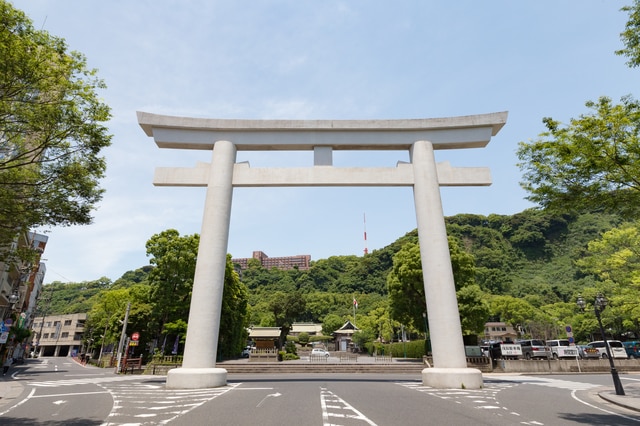 鹿児島港周辺 照国神社