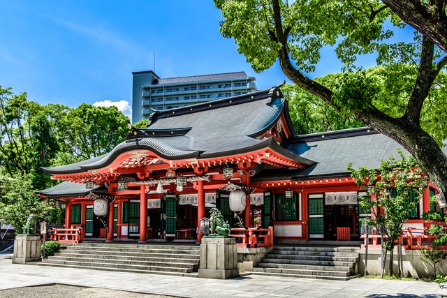 神戸港周辺 生田神社