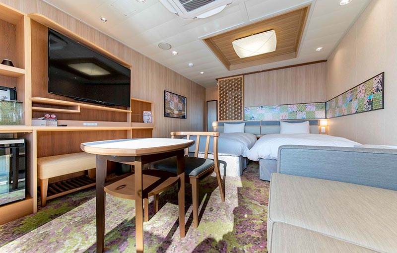 さんふらわあ　むらさきの客室 スイート