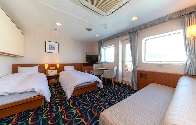 さんふらわあ　ぱーるの客室 デラックス