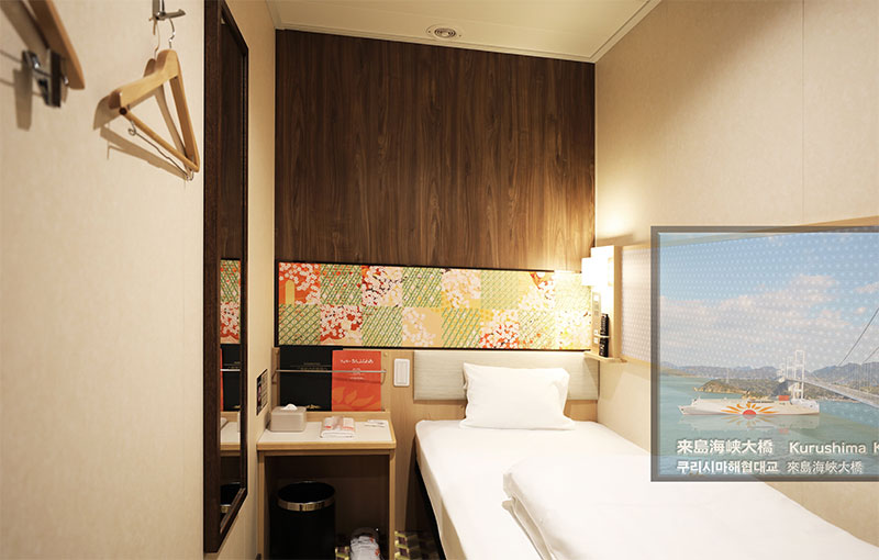 さんふらわあ　むらさきの客室 プライベートシングル