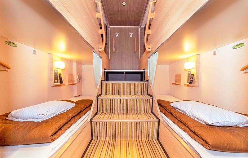 さんふらわあ　ぱーるの客室 プライベートベッド