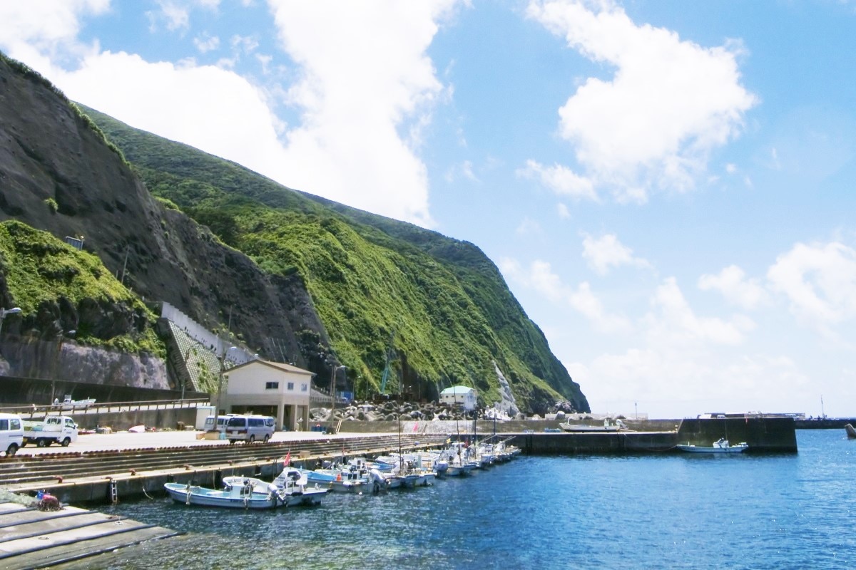 御蔵島 東海汽船 御蔵島ターミナル