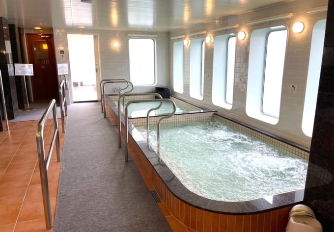 新日本海フェリー「けやき」の大浴場