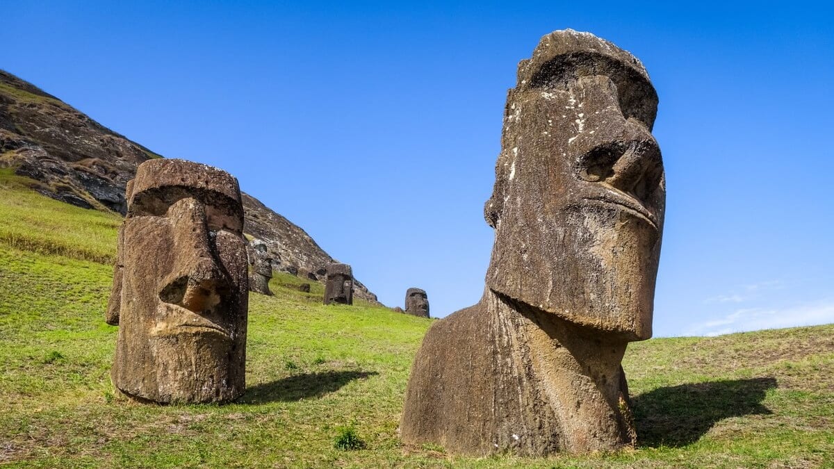 モアイ像@イースター島現地購入 モアイ像@イースター島現地購入 ☆イースター島現地購入品☆モアイ像風