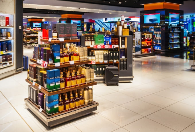 ドバイの免税店