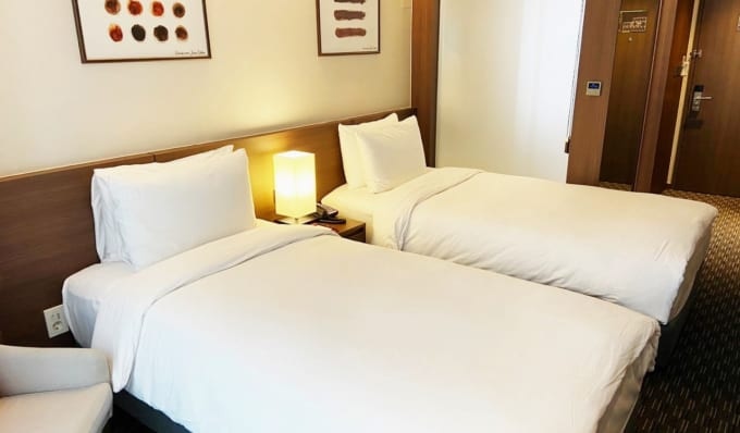 ラマダンアンコール釜山駅の客室「プレミアムツイン」