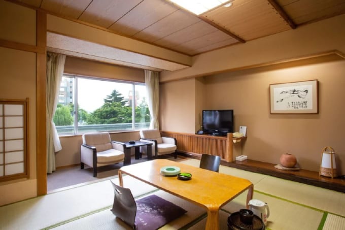 函館 湯の川温泉 啄木亭