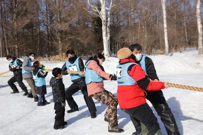 「氷の世界」ファミリー運動会