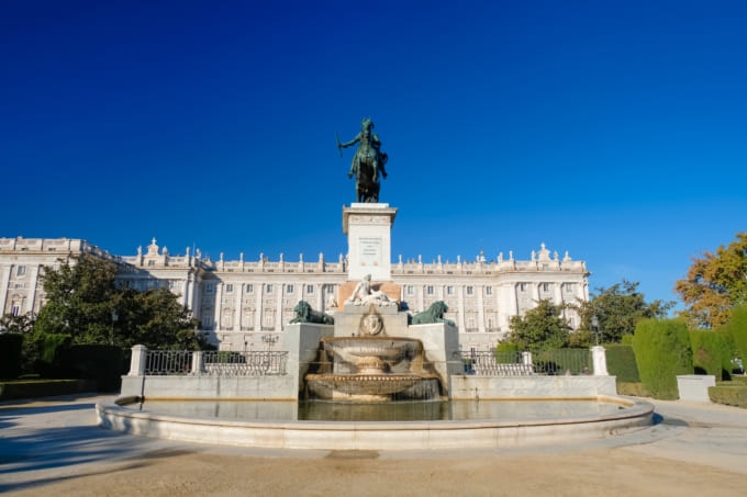 マドリード　オリエンテ広場