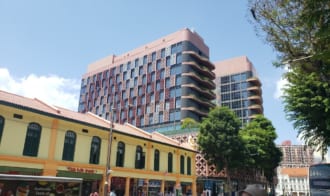 リトルインディアの街並み