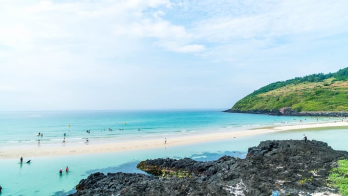 済州島　咸德海水浴場