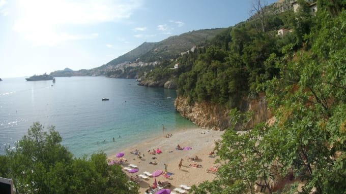 スヴェティ・ヤコフビーチ（ドゥブロヴニク）