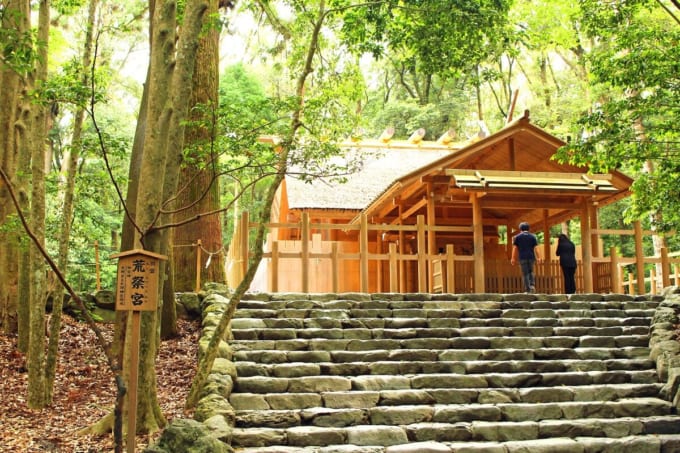 伊勢神宮の内宮の荒祭宮