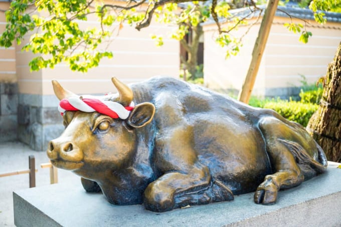 太宰府天満宮「御神牛像」