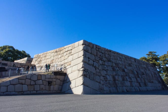 皇居東御苑　天守台