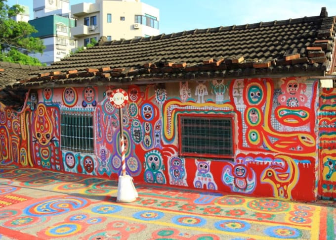 彩虹眷村／レインボービレッジ（台湾・台中市））