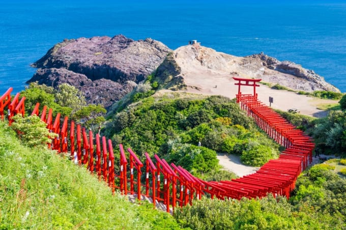 元乃隅神社の鳥居