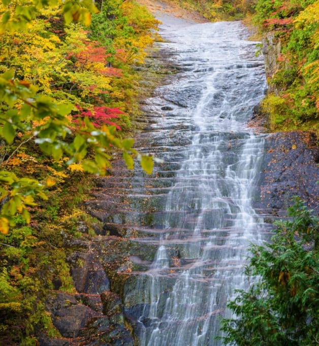 獅子ヶ鼻湿原 幸兵衛滝