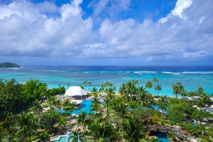 グアム　タモンビーチ