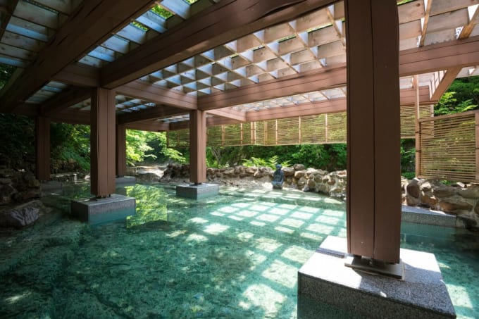 薬研渓谷カッパの湯