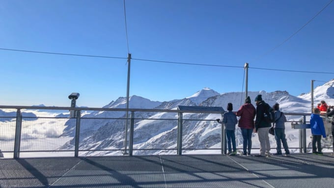 スフィンクス展望台（ユングフラウ）