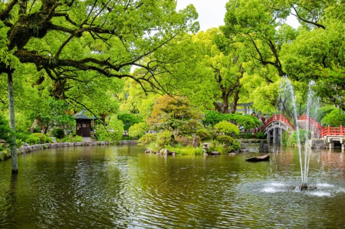 太宰府天満宮の心字池