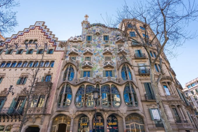 カサ・バトリョ（バルセロナ）