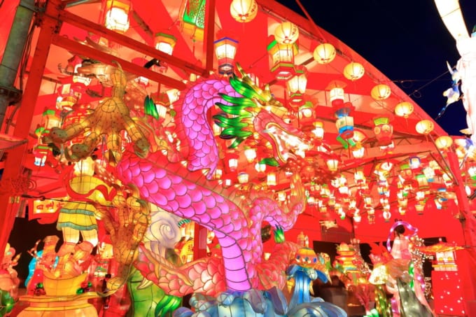 長崎新地中華街「長崎ランタンフェスティバル」（長崎県長崎市）