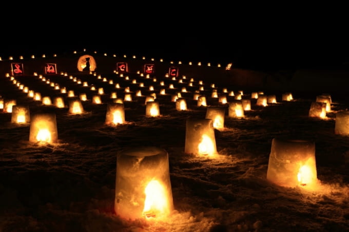 雪あかり in にしわが（岩手県の冬イベント）