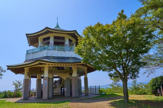 弘法山公園の権現山展望台