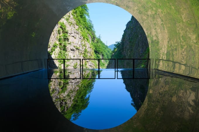 清津峡渓谷トンネル