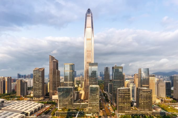 平安金融中心（中国・深セン）