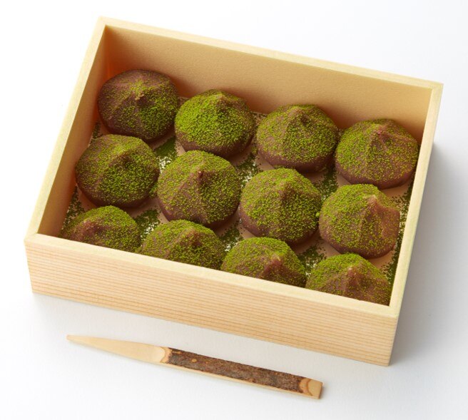 大丸東京店「あんフェス」〈羽二重団子〉しずくあん　抹茶がけ