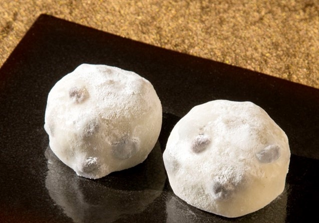 大丸東京店「あんフェス」〈本高砂屋〉豆大福（つぶ餡）