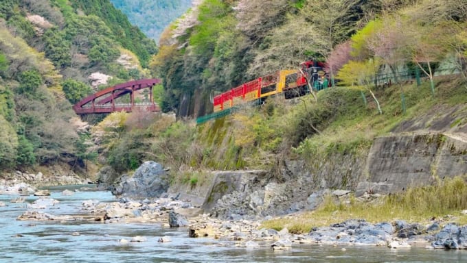 嵯峨野トロッコ列車