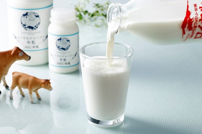 ジャージー牛乳（那須高原りんどう湖ファミリー牧場）